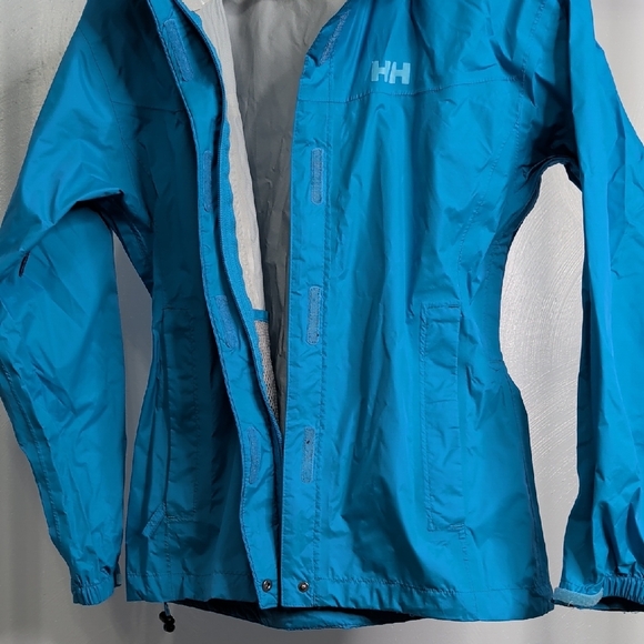 Helly Hansen Teal Waterproof Jacket - Picture 4 of 8